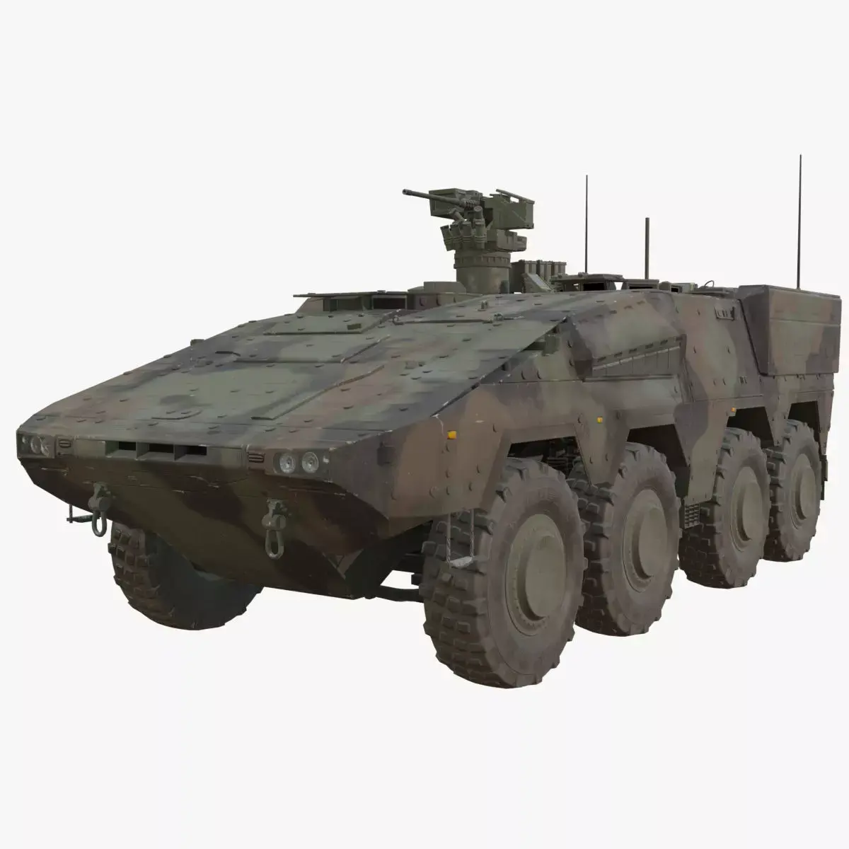  Boxer GTK A2 APC Game Ready PBR Model 89K Low-poly 3D model