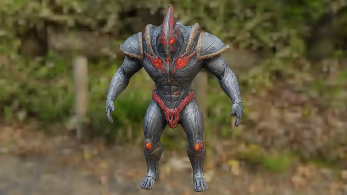 Cyborg robot Low-poly 3D model purchase