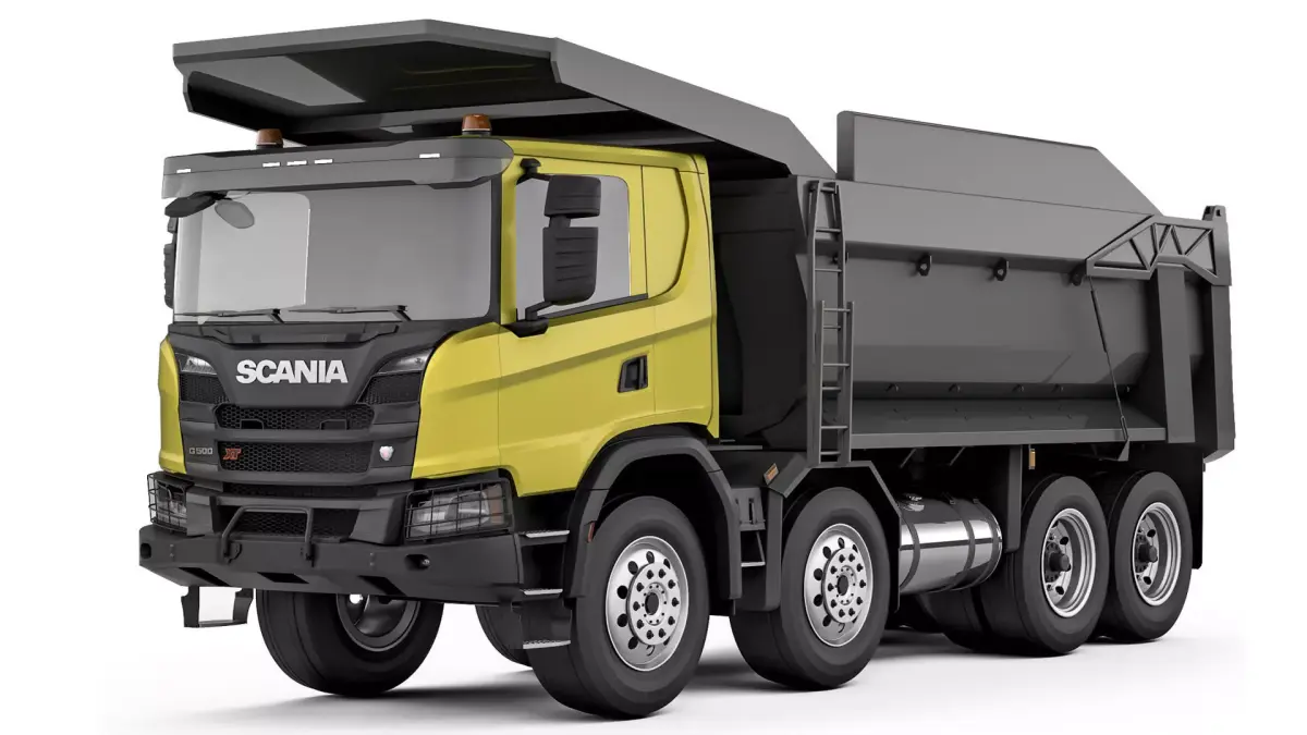 Truck G500 tipper 2022 3D model