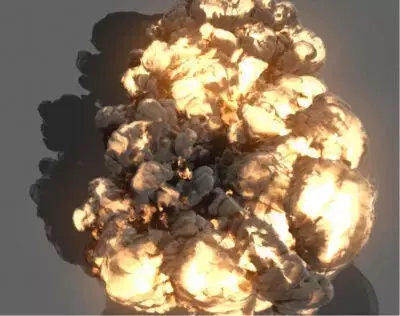 Maya Fluids Effects Assets Bundle Low-poly 3D model
