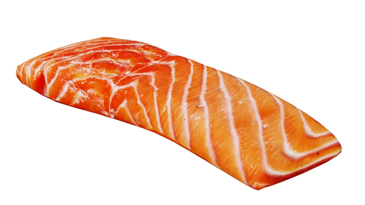 Salmon Fillet Low-poly 3D model