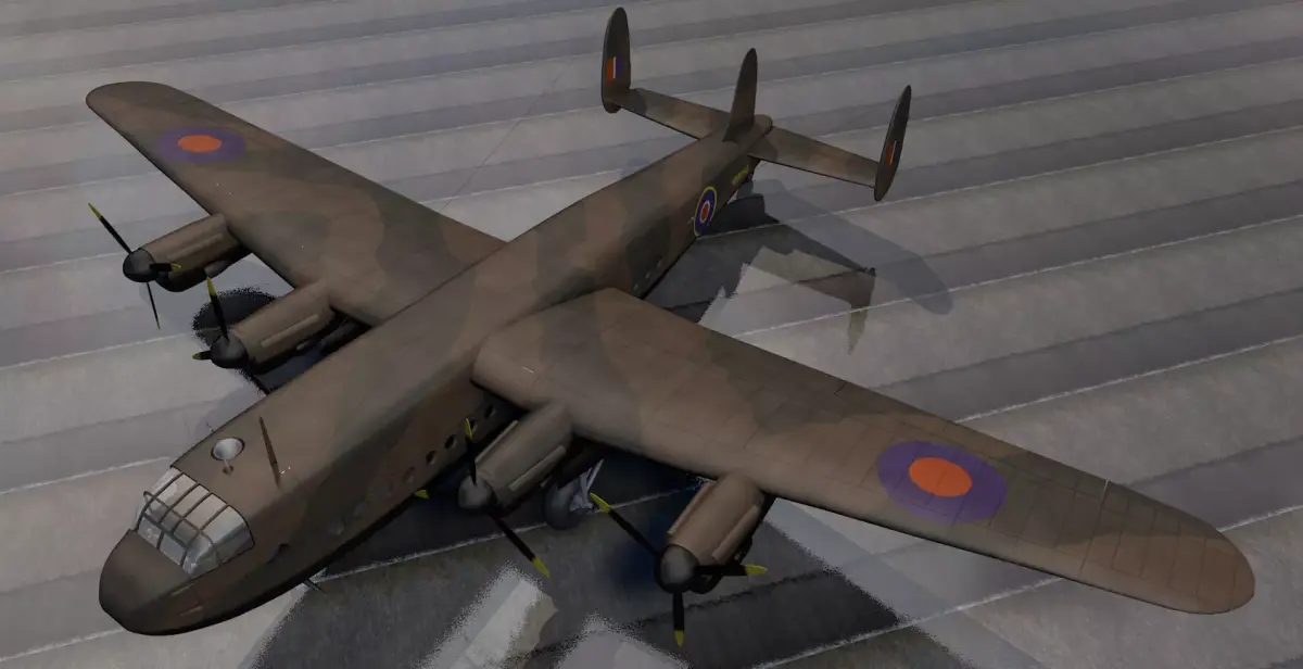 Avro York Mk-1 3D model