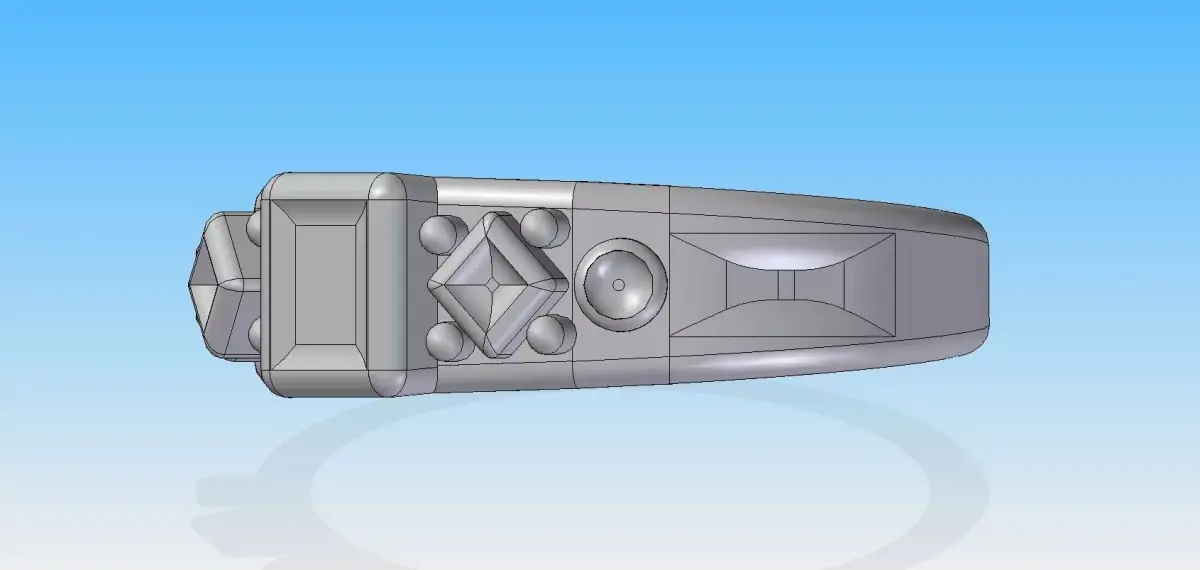 Medieval Ring with different shapes Free 3D print model purchase