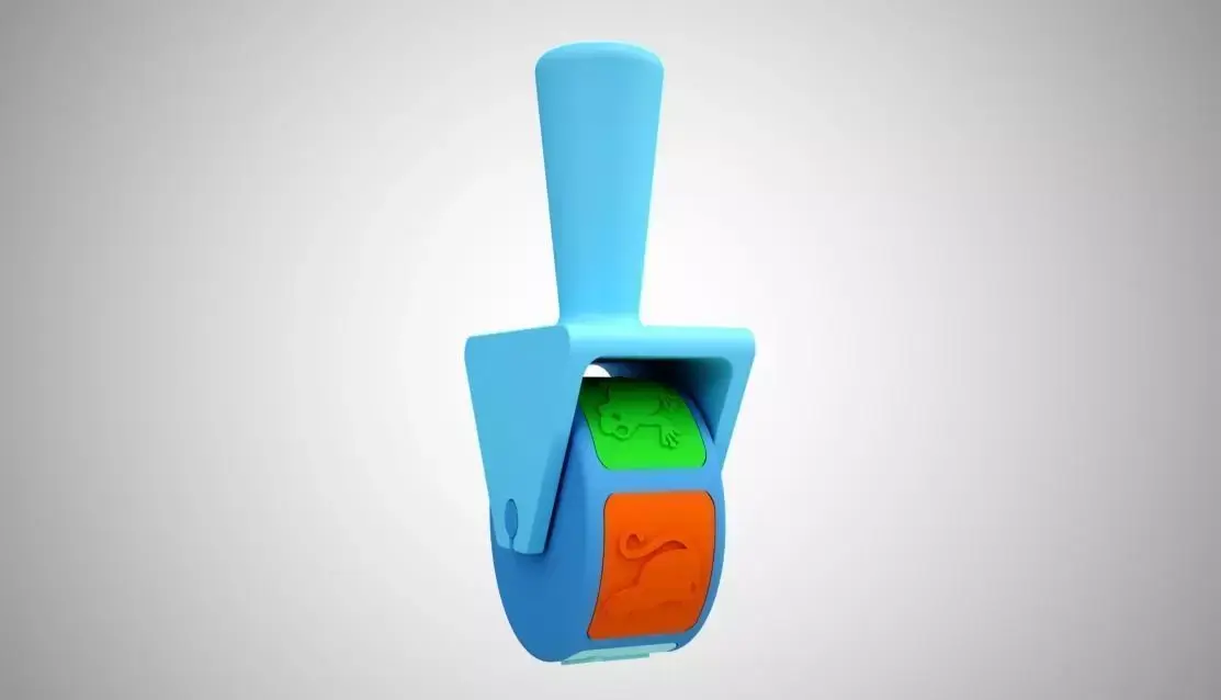 Animal Roller Stamp 3D print model