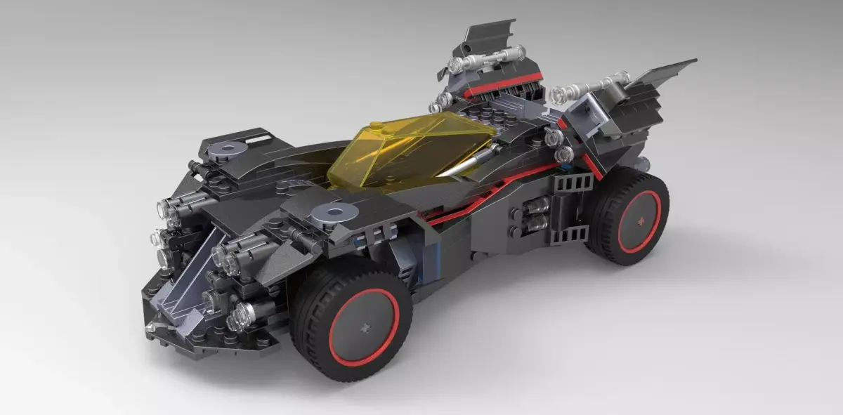 THE ULTIMATE BATMOBILE 3D model
