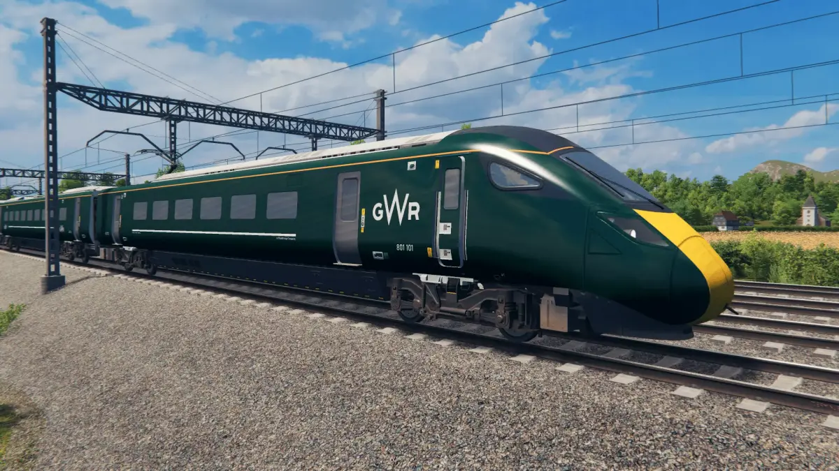 British Rail Class 800 - GWR Livery Low-poly 3D model