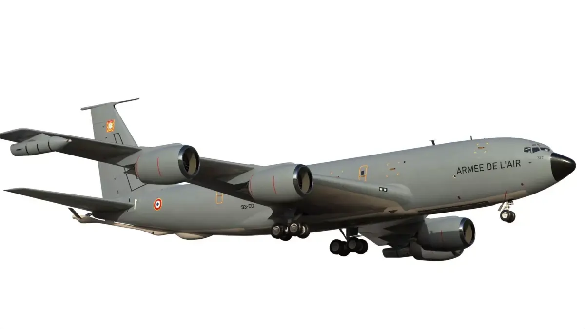 C-135FR  Stratotanker 3D model