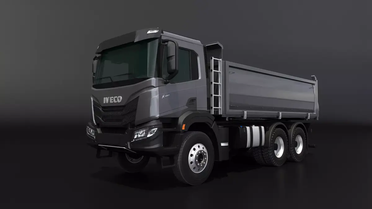 Iveco X-Way 4x4 Tipper 3D model