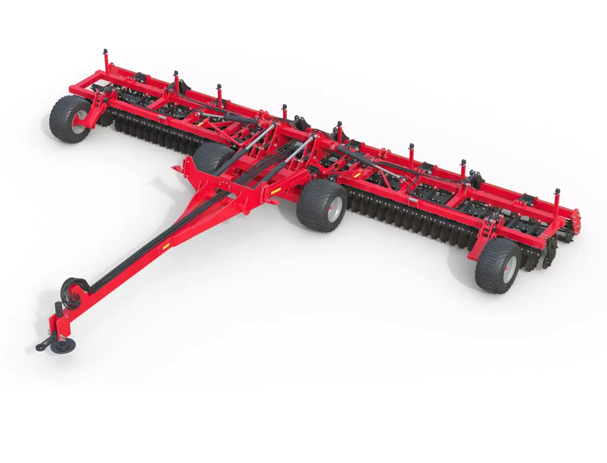 Agricultural Tillage Low-poly 3D model