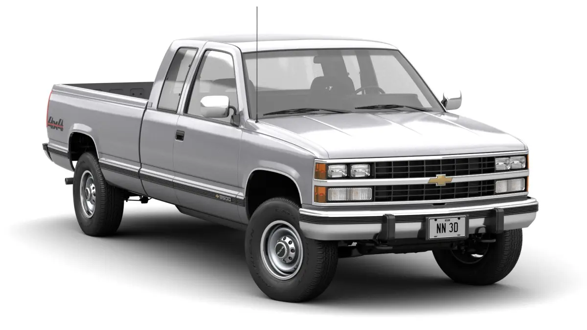 CHEVROLET SILVERADO 2500 1988 3D model
