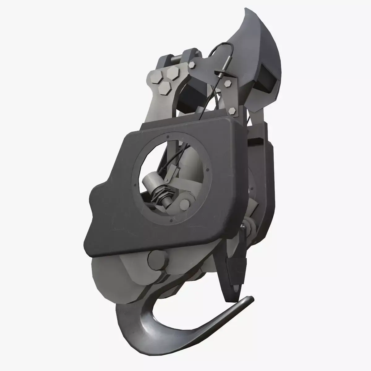 Helicopter Cargo Hook Low-poly 3D model