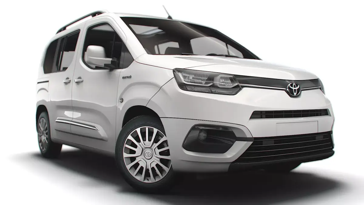 Toyota ProAce City Electric Verso 2022 3D model