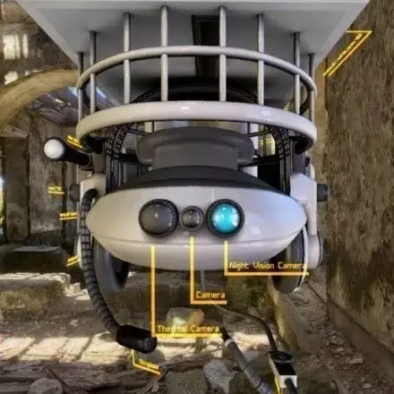 Survival AR Headset Free 3D model