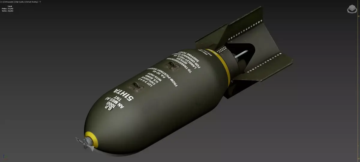AN-M65-A1 3D model