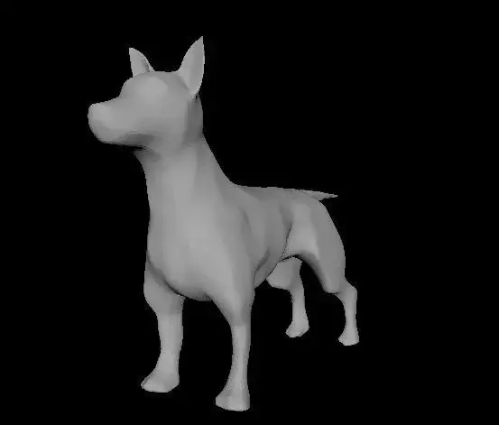 jack russel 3D model