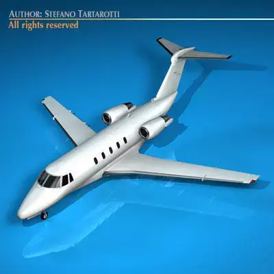 Citation III 3D model