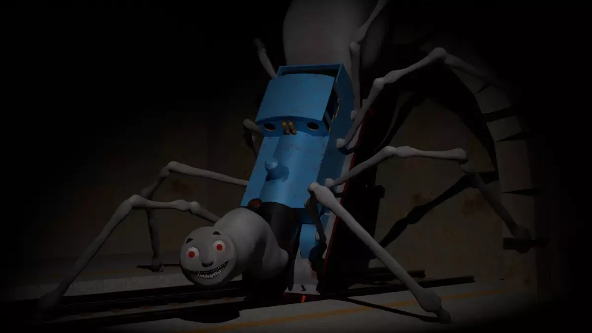 Spider-Thomas Low-poly 3D model