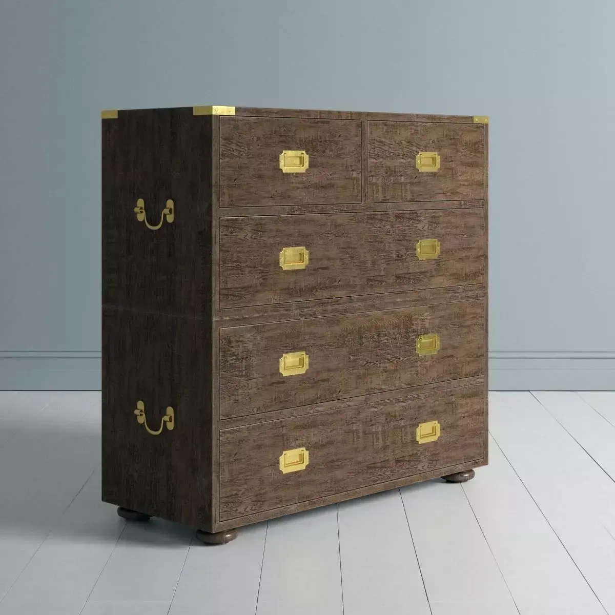 Military Style Safari Chest 3D model