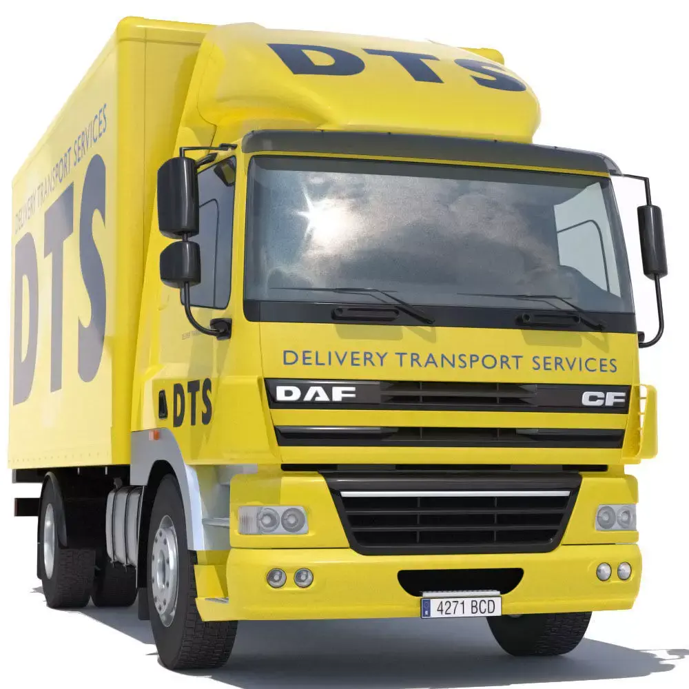 DAF CF85 FA Box 3D model