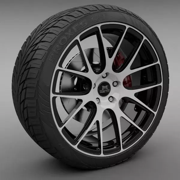 Savini Forged SM-3 Wheel 3D model