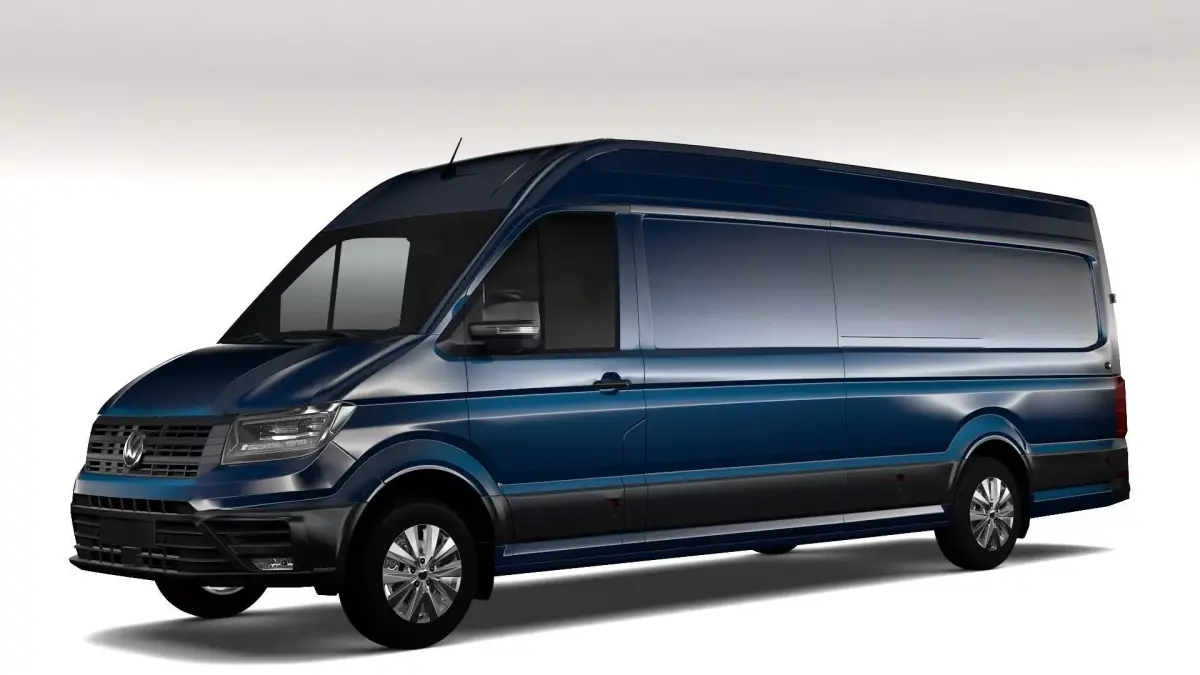 WV Crafter Van L4H2 2017 3D model