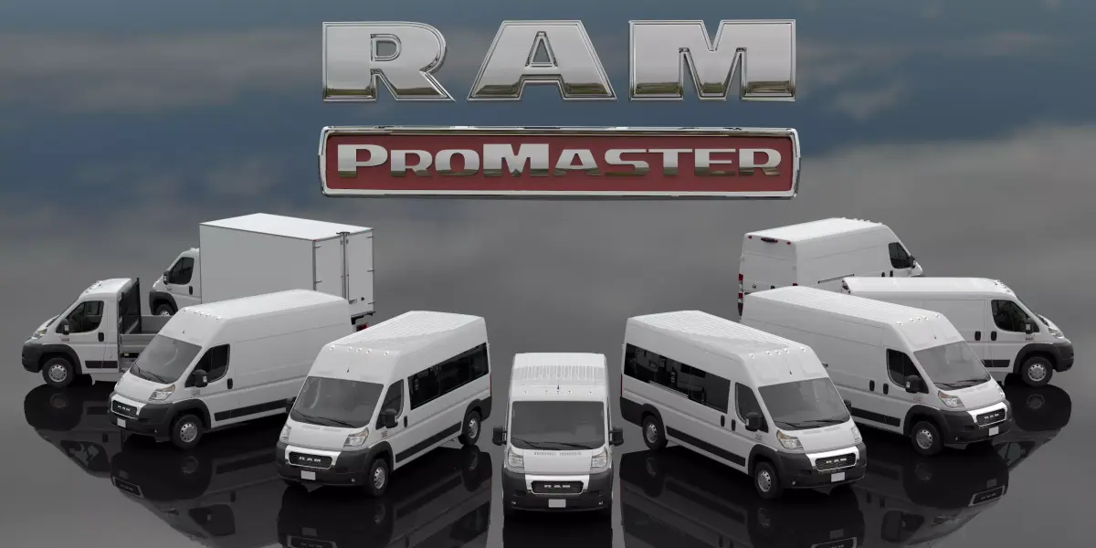 RAM PROMASTER 1500 2500 3500 3D Model Pack