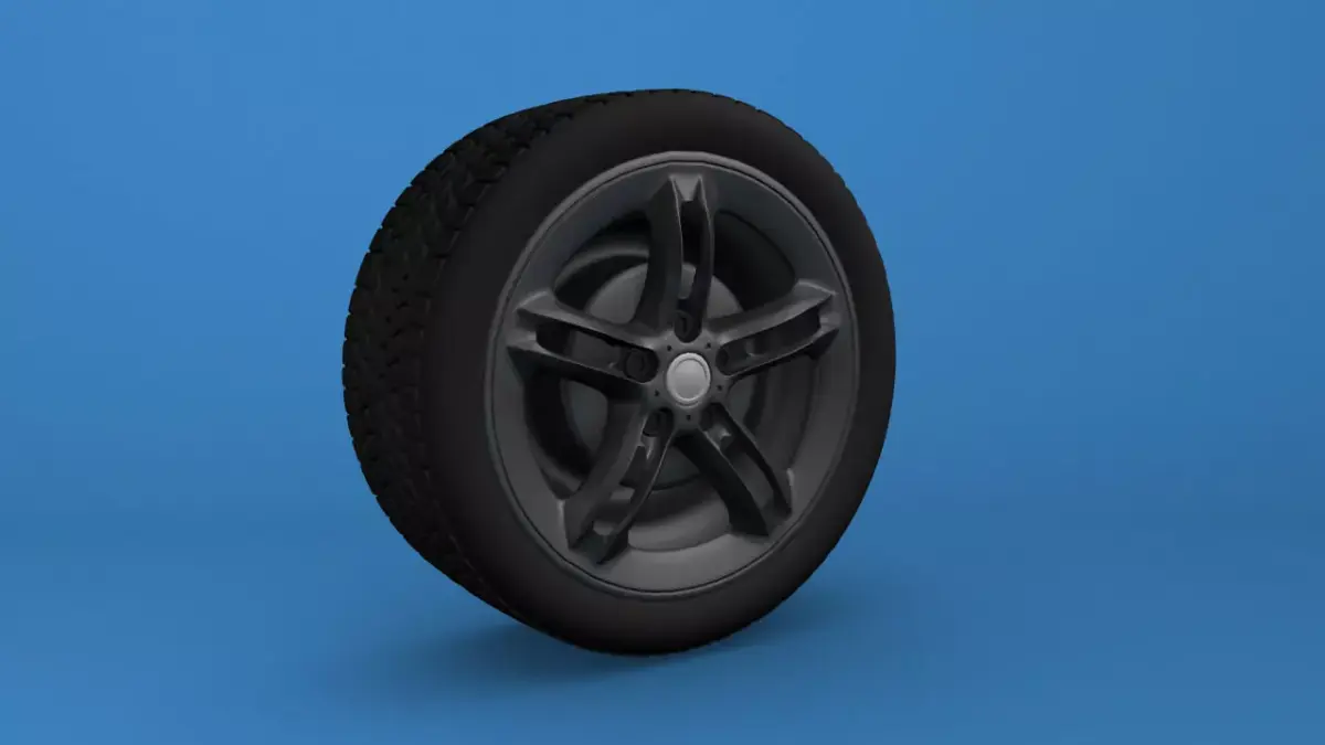 Car Tyre Free 3D model