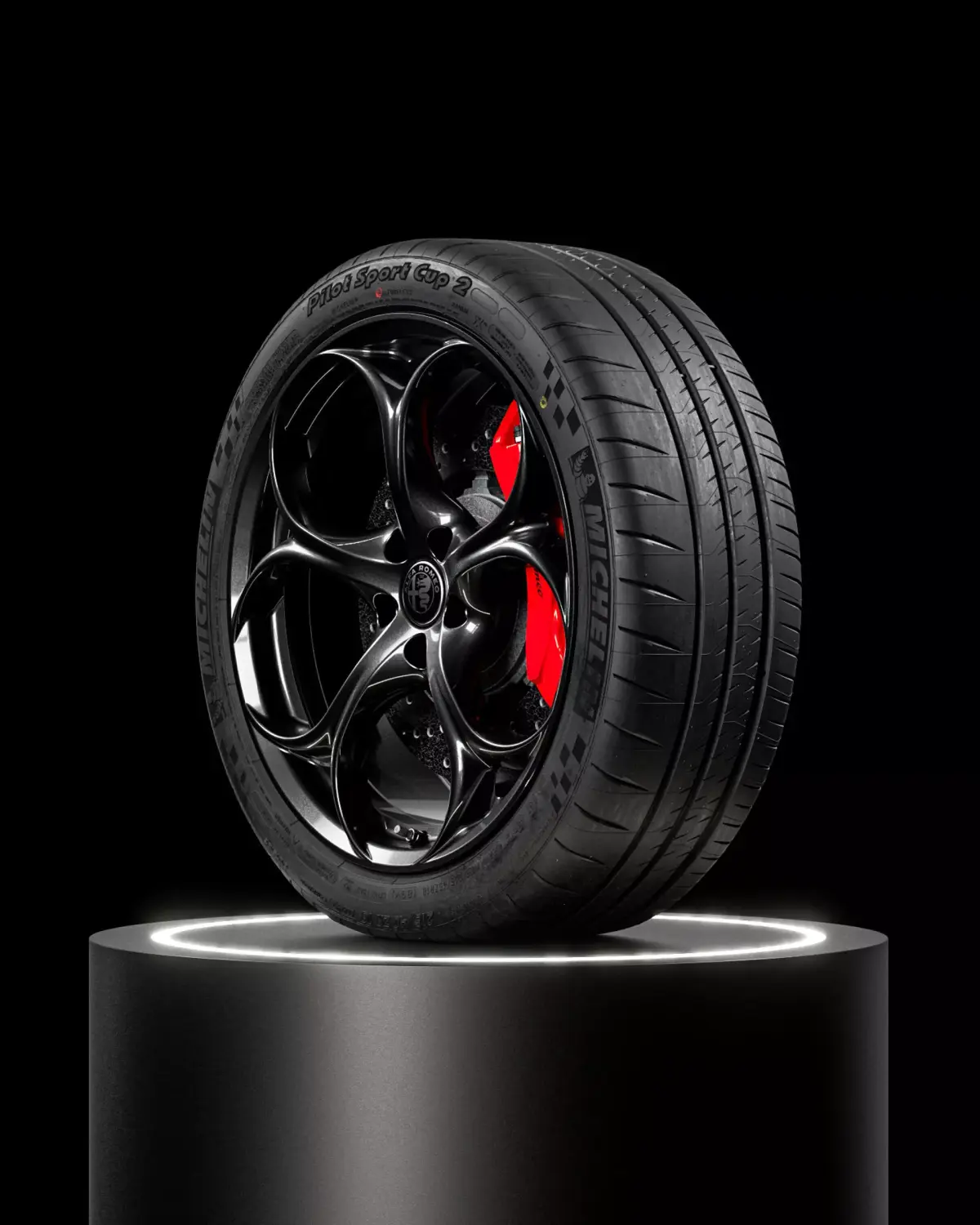 Michelin Pilot Sport Cup 2 215 40 ZR18 98Y 3D model