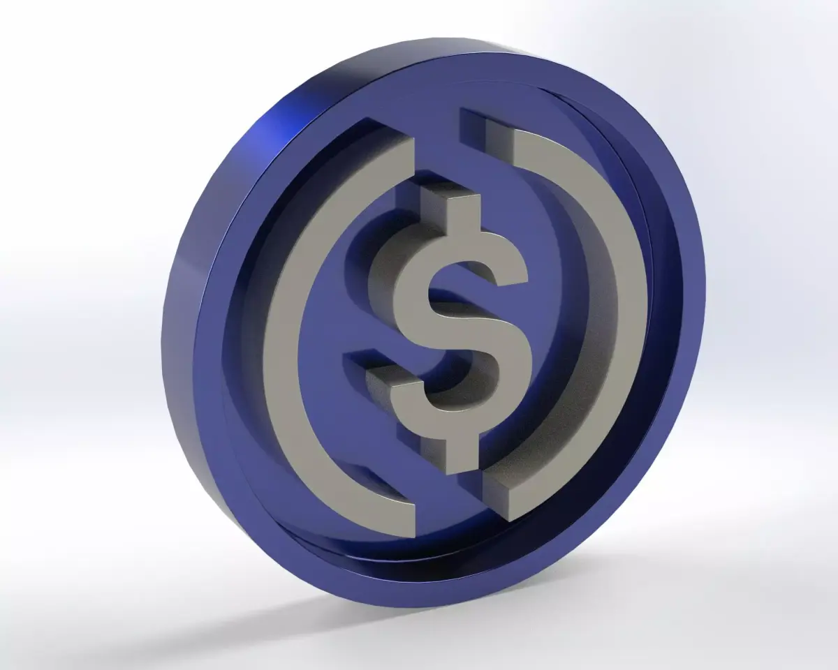 USDC 3D Part STL and IGES 3D print model 3D print model
