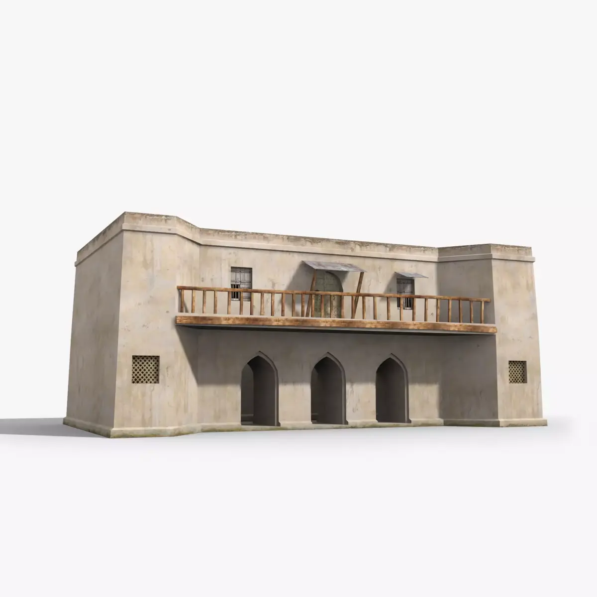 Arab xx20 Low-poly 3D model