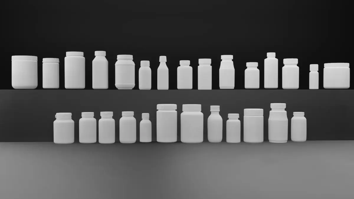 Medicine container package 3D model