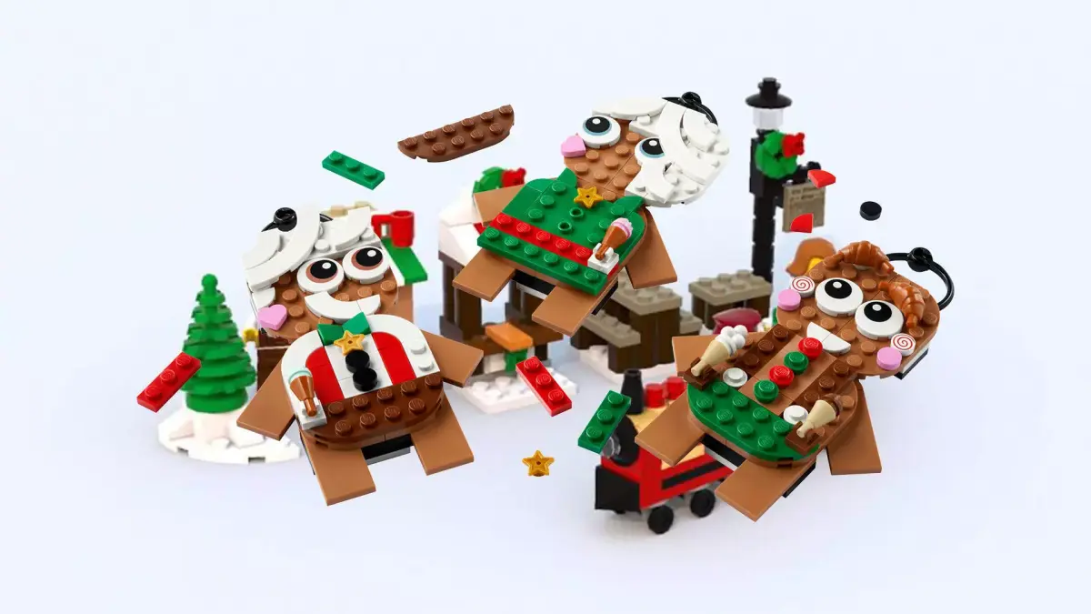 TwindBricks3D - 40642 Gingerbread Ornaments 3D print model purchase