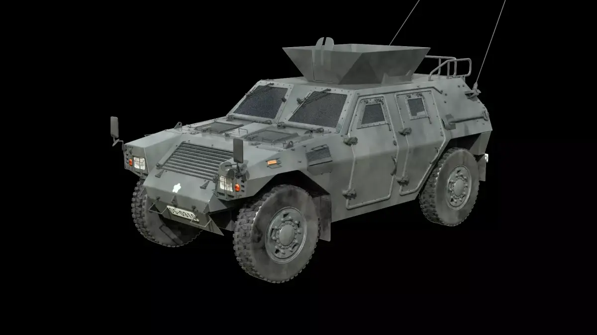 Light Armored Mobility Vehicle 3D model