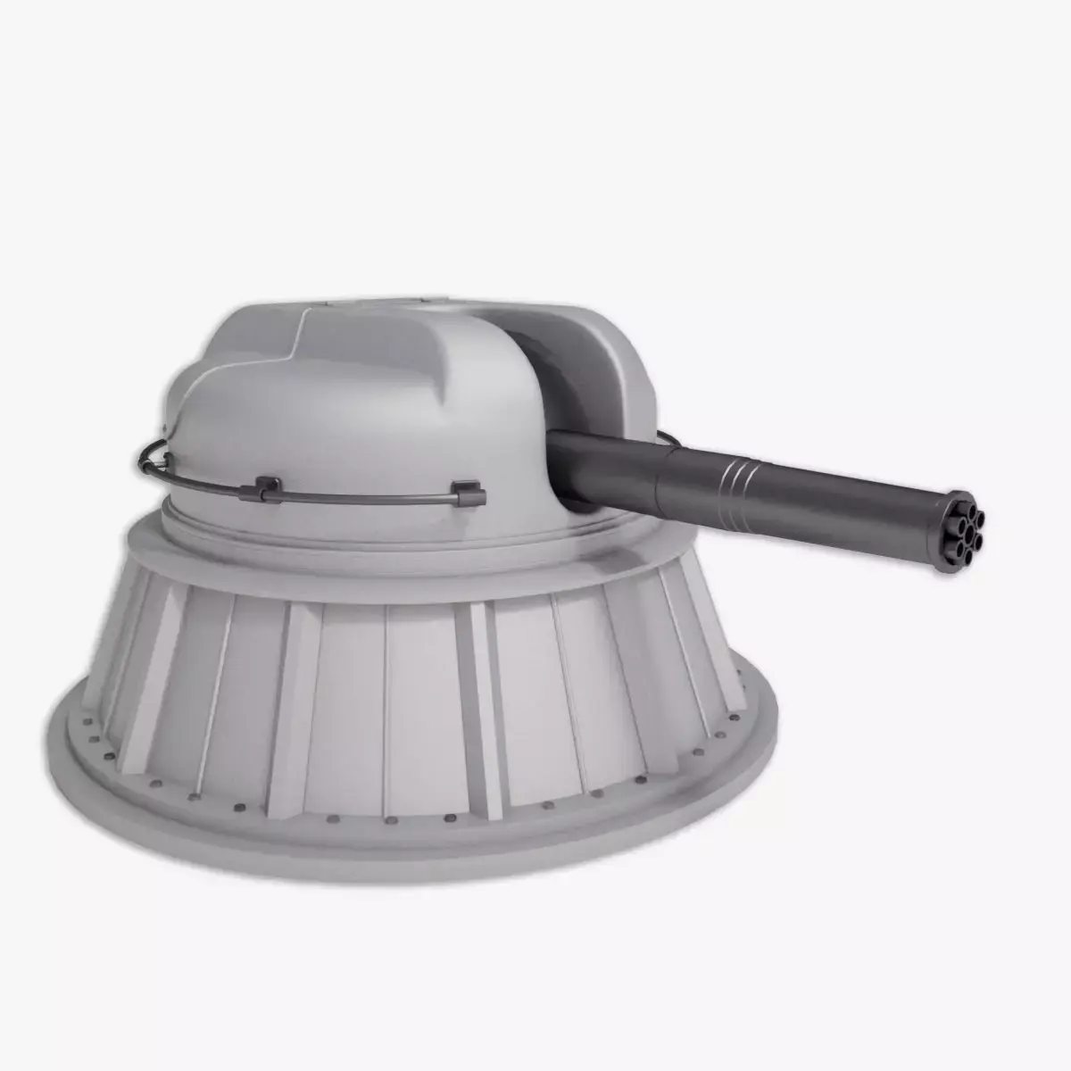 AK-630 gun  3D model