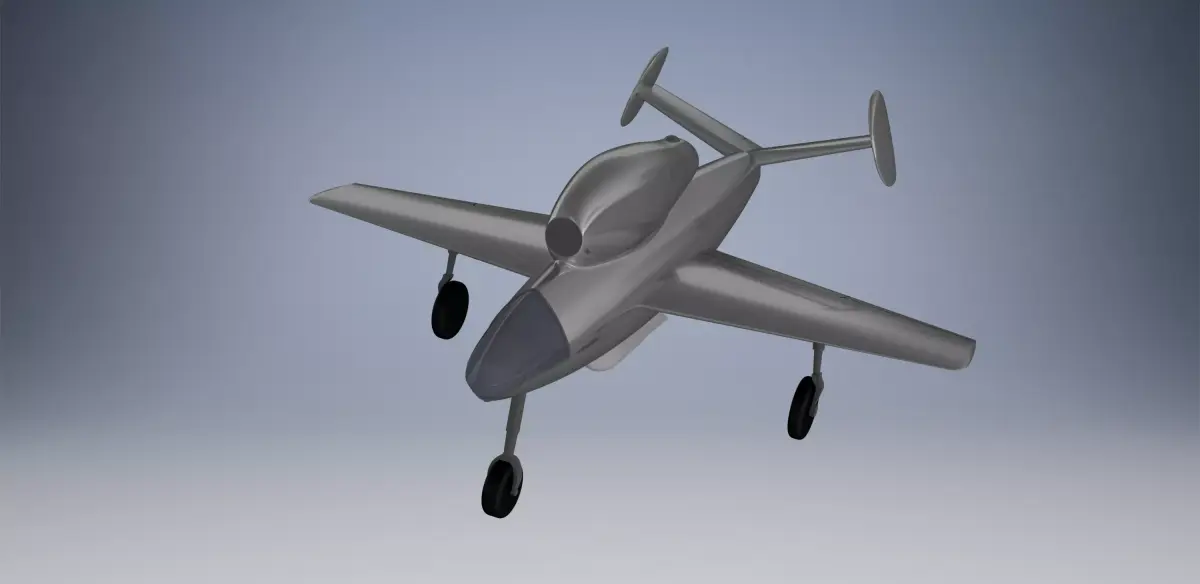 Henschel Hs 132 3D model