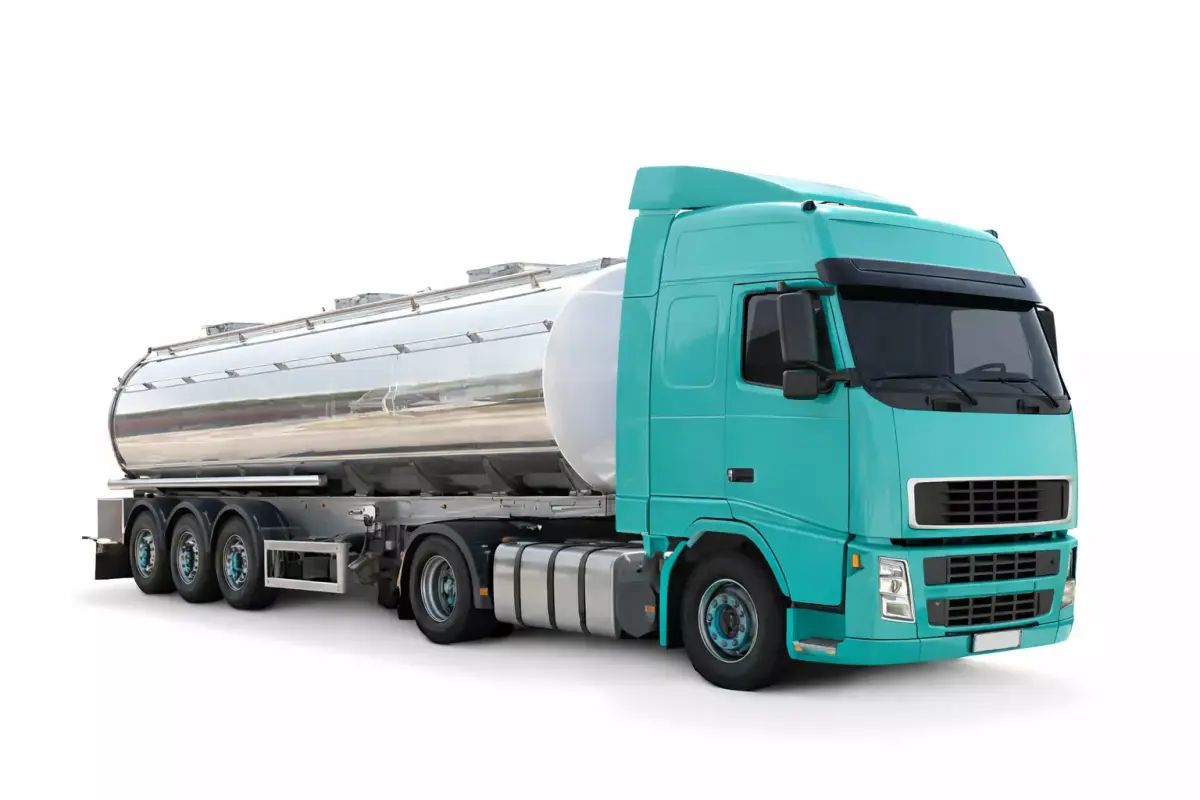Water Tank Truck Utility Transport Liquid Tanker Vehicle 3D model