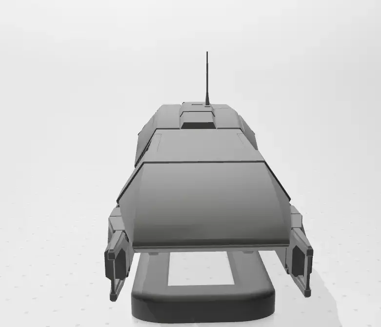 Mass Effect 2 Dropship Free 3D print model