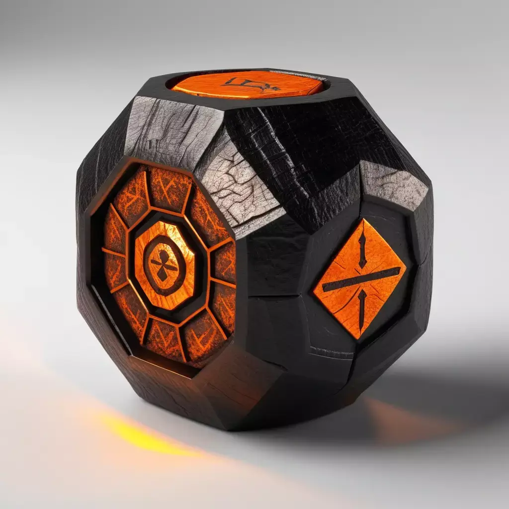 Mystic SciFi Energy Core Artifact 3D model