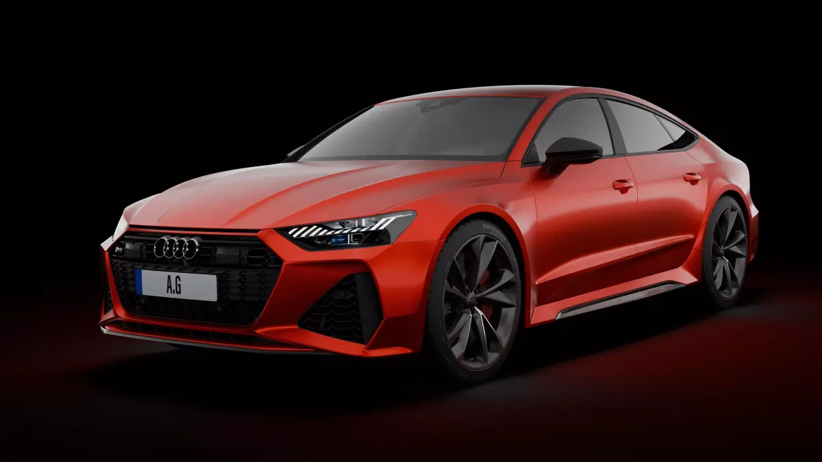 Audi RS 7 Sportback 2020 3D model