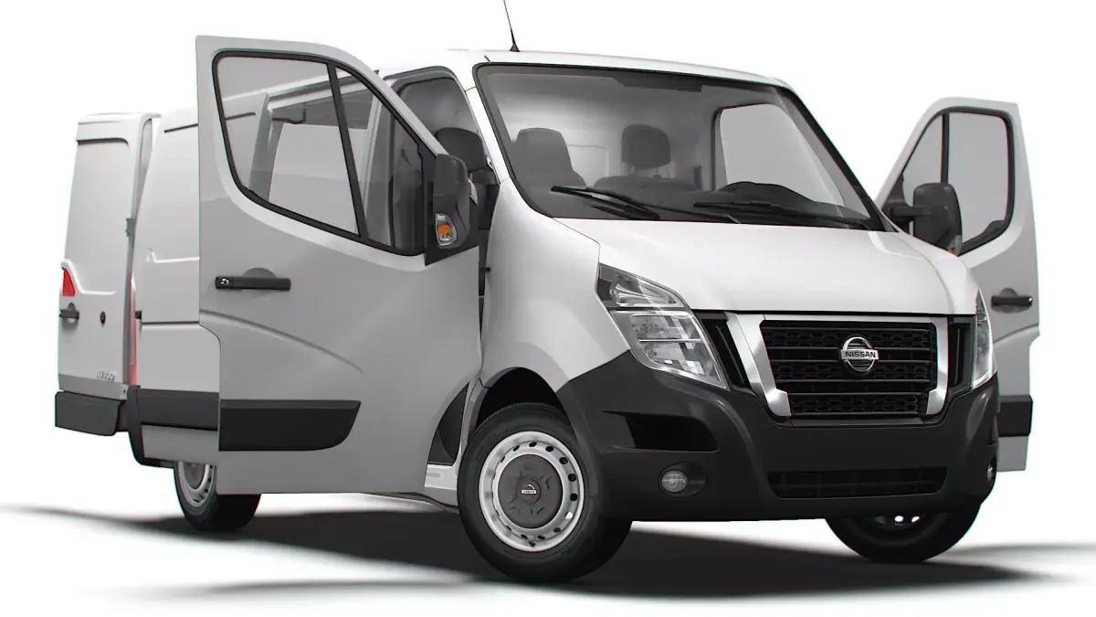 Nissan NV400 Van L1H1 HQ Interior 2021 3D model