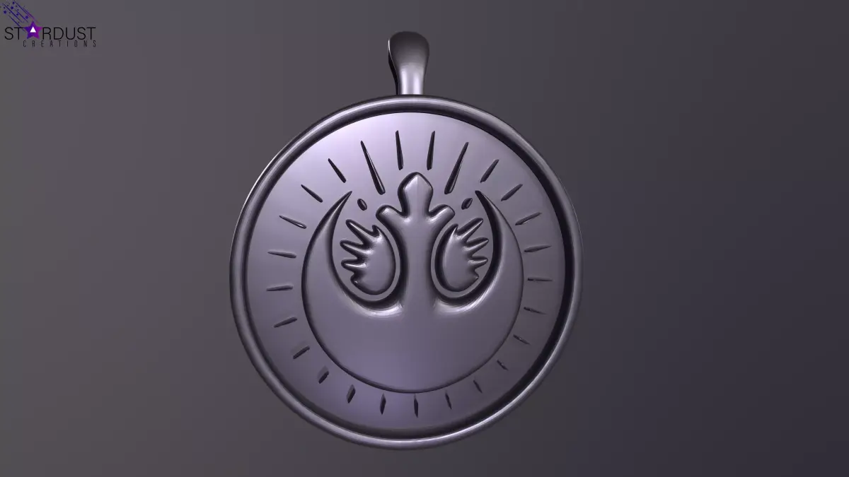 New Jedi Order Pendant magnet  Free 3D print model