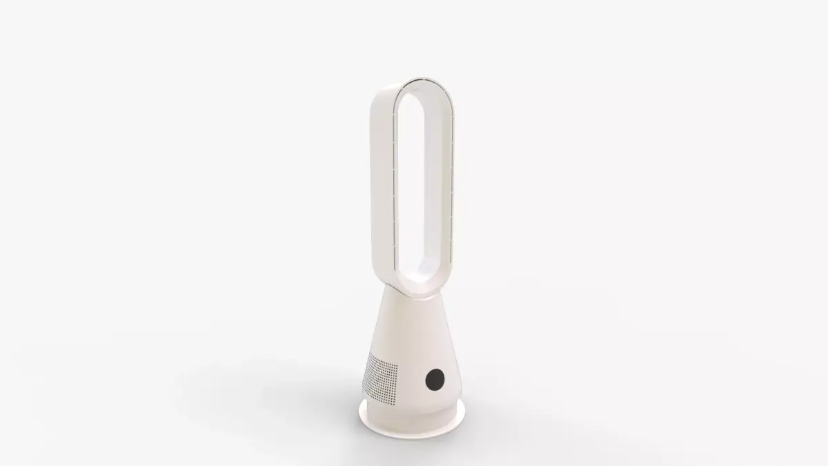 Bladeless Fan Air Purifying Fan 3D model