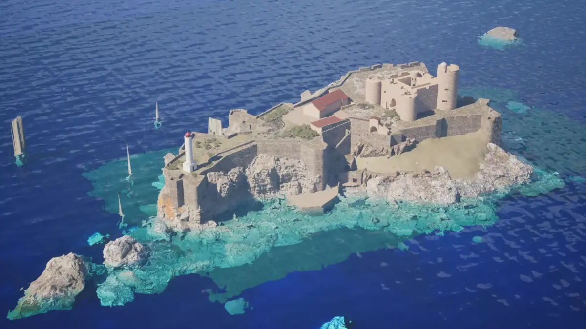 Chateau d if 3D model