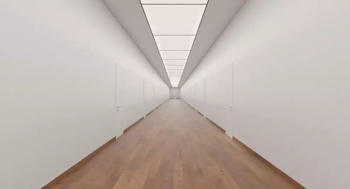 Minimalist Hallway 17 3D model