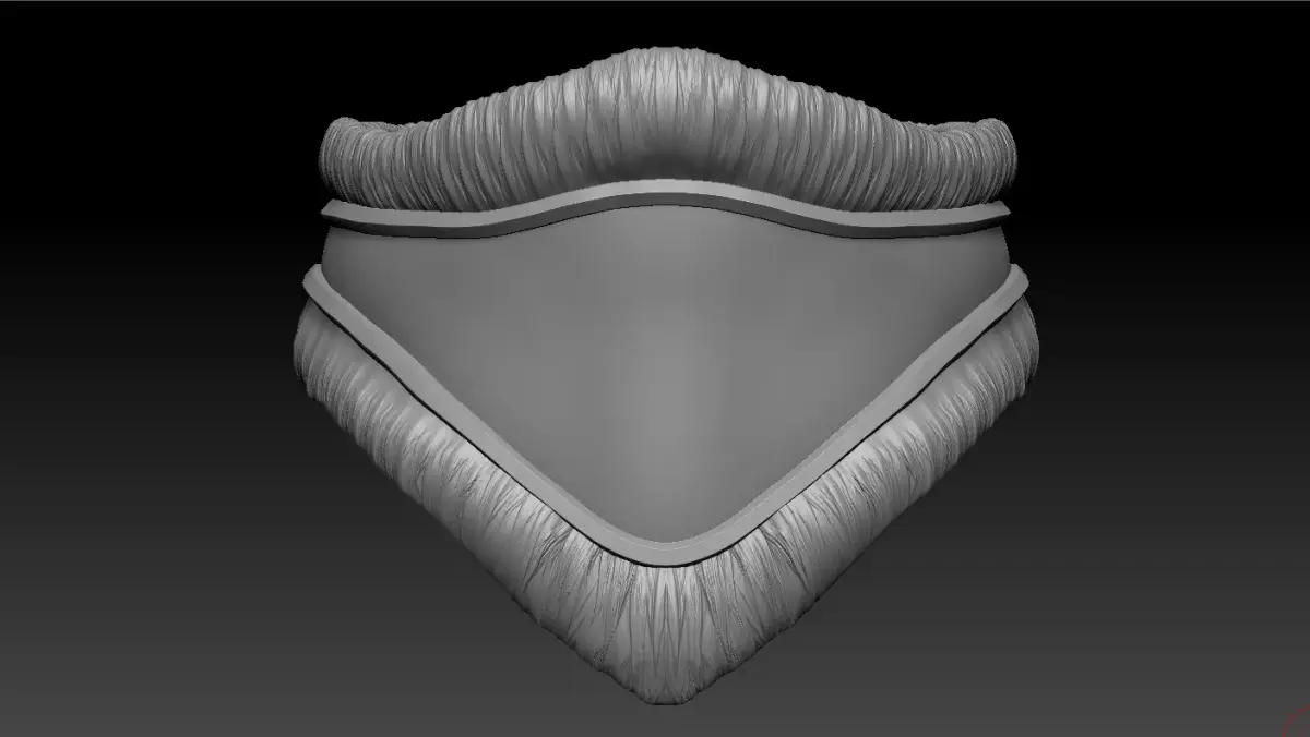 High-poly model Belt 3D model