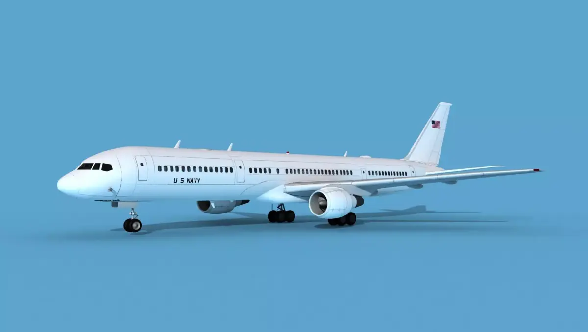 Boeing C-32A US Navy V02 3D model