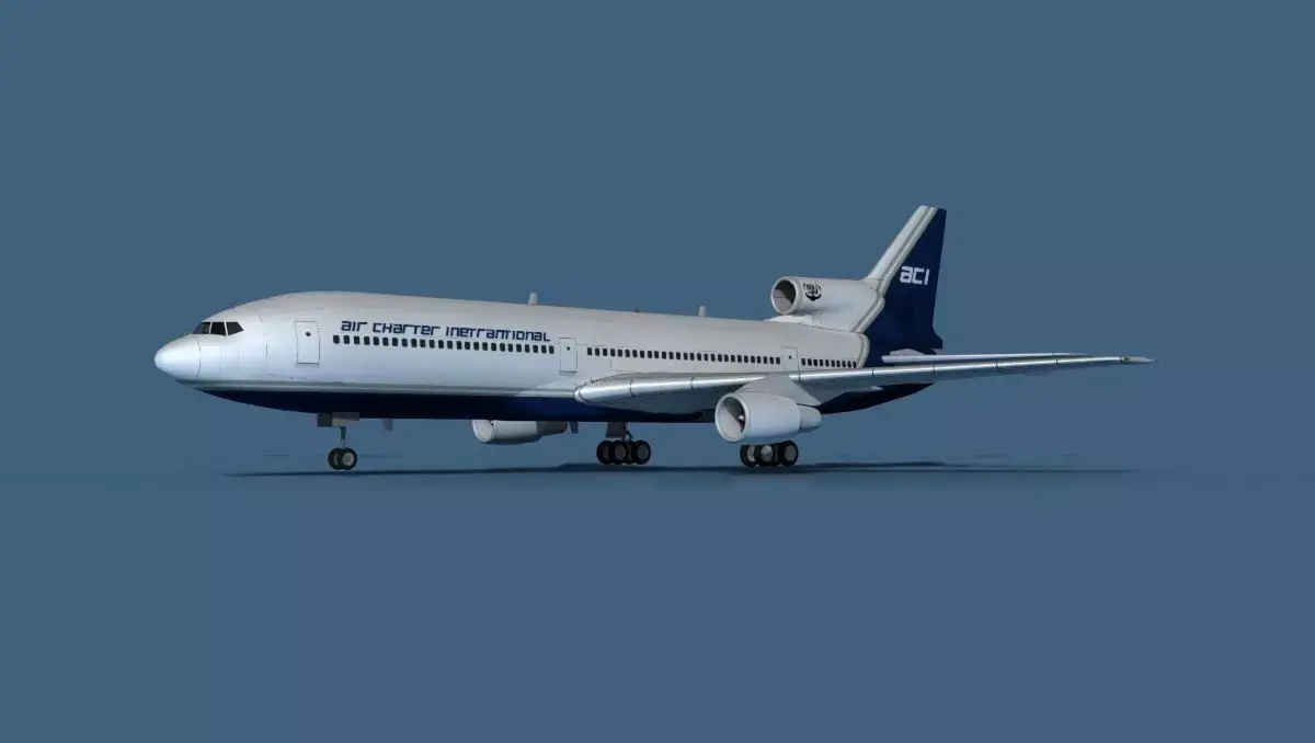 Lockheed L-1011-50 Air Charter Intl 3D model