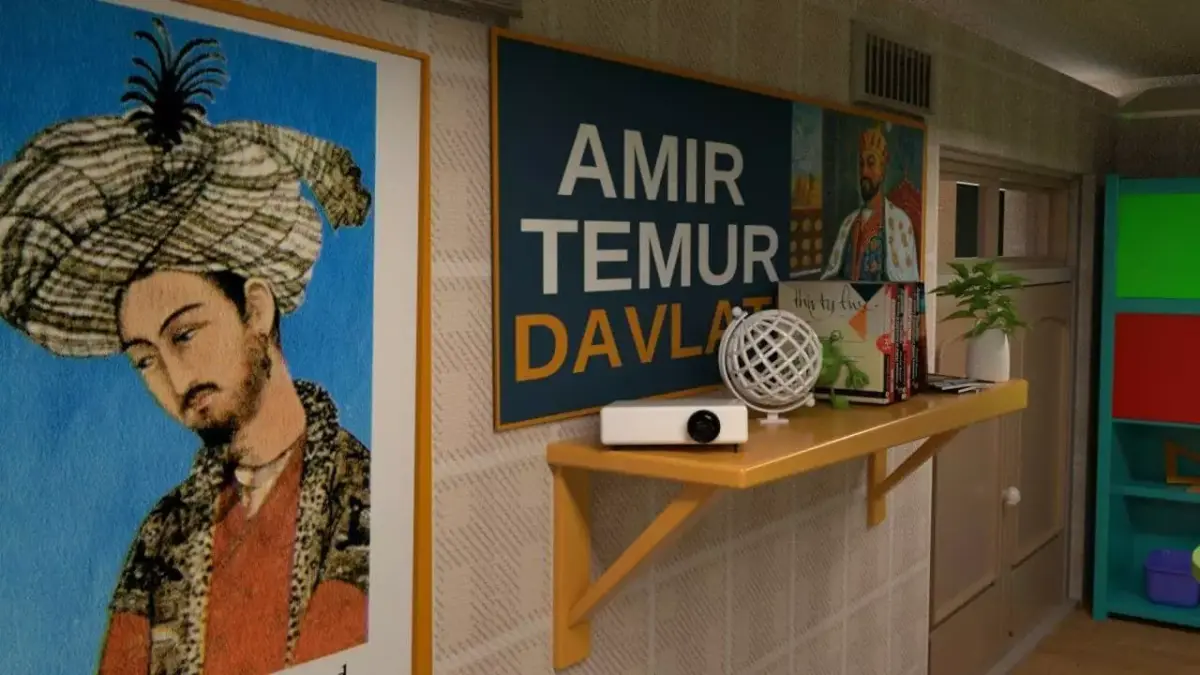 classroom 3D model
