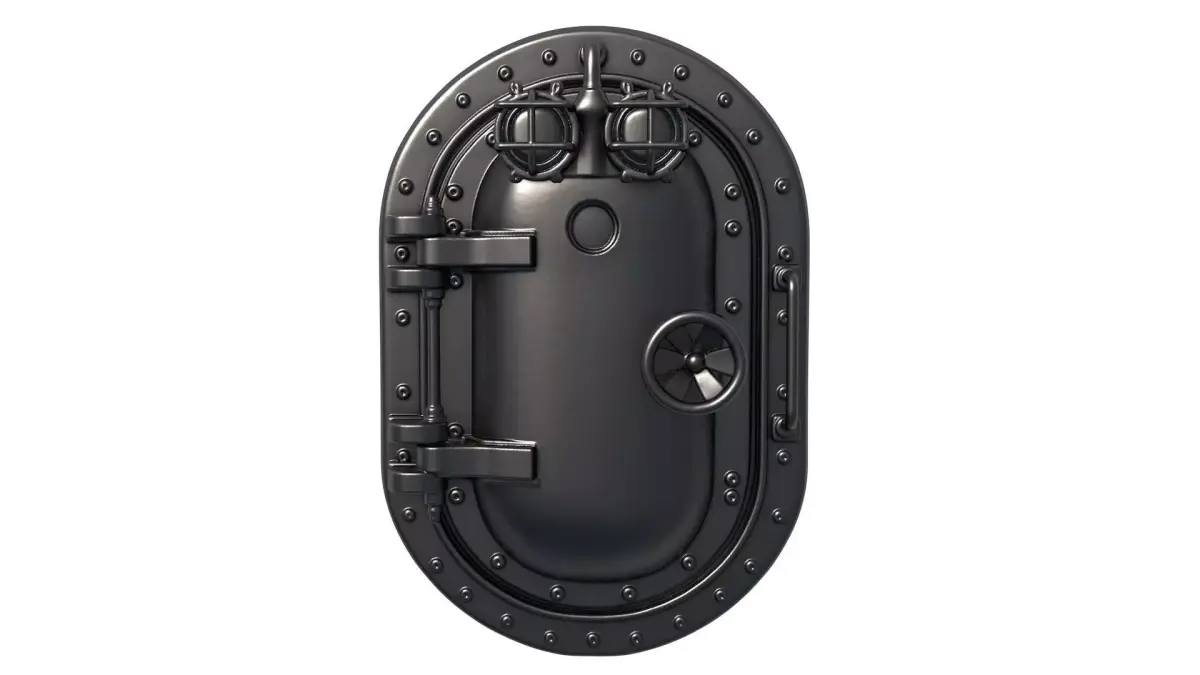 submarine door 3D print model purchase