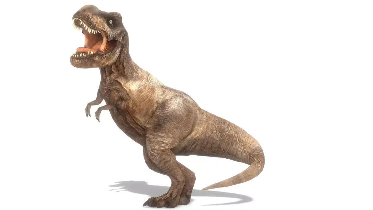 Tyrannosaurus Rex Animated Low-poly 3D model